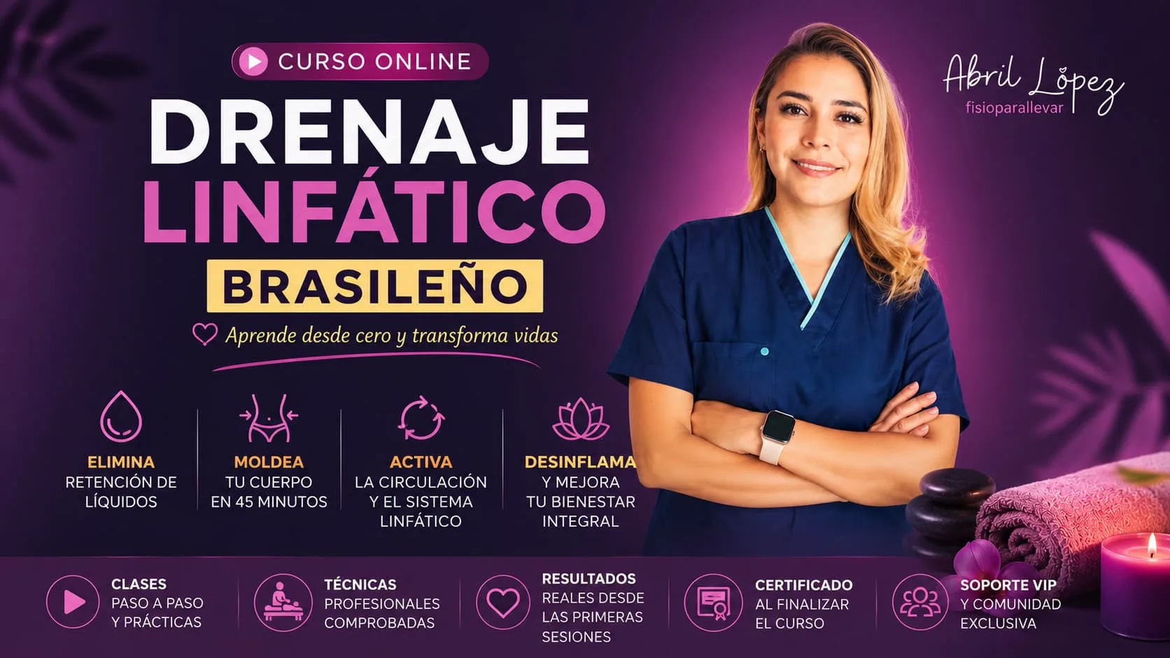 Drenaje Linfático Brasileño - Workshop Online